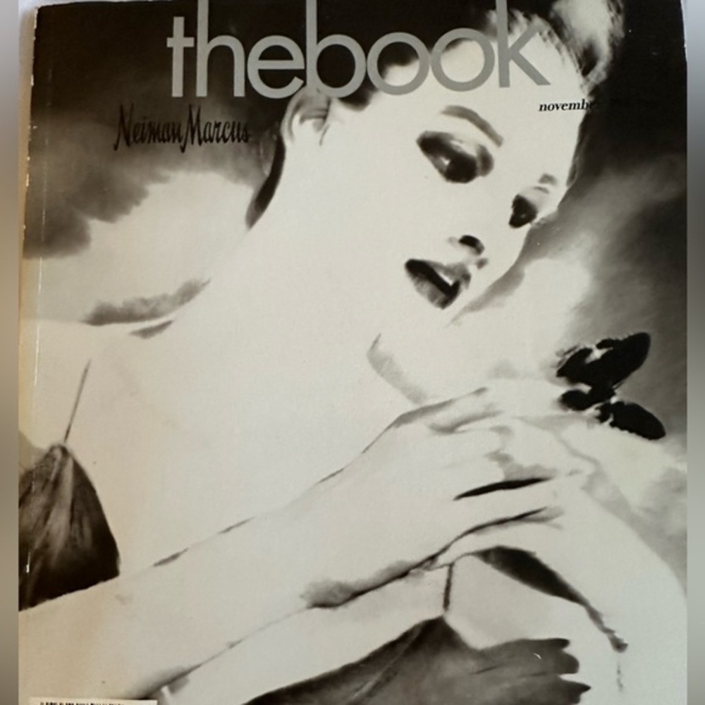 Y2K fashion magazine “the book by Neiman Marcus” Nov 1998